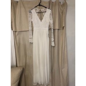 Lulus white dress